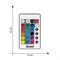 UCH-S210 BLACK Пульт управления лампой RGB серии «SMART» c ИК сенсором. Черный. ТМ Uniel. UL-00006531 - фото 79822