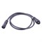 UCX-F90 E/1M/BK Удлинитель для гирлянд серии F90PRO, 1м. Статика/мерцание. IP67. Черный. TM Uniel UL-00013223 - фото 79855