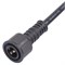 UCX-LD2/L52-0.25M/M7 DC24V BLACK Провод, 25см, для подключения линейных прожекторов 24V серии L52, L53 к блоку питания. Разъем "папа". TM Uniel UL-00009503 - фото 80050
