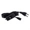 UCX-Q851 LT/300/B BLACK Провод для подключения светильника ULI-Q151 и ULI-Q951, к сети 220В. 300 см, 2 контакта, с кнопкой включения. Черный. ТМ Volpe UL-00011863 - фото 80115