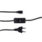 UCX-Q851 LT/300/B BLACK Провод для подключения светильника ULI-Q151 и ULI-Q951, к сети 220В. 300 см, 2 контакта, с кнопкой включения. Черный. ТМ Volpe UL-00011863 - фото 80116
