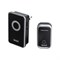 UDB-094W-R1T1-38S-BL/SL Звонок электронный, 220В. Радиус действия 150 м. Черный с серебристым. ТМ Uniel UL-00011366 - фото 80277