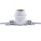 UDL-K110 40/E27/10M IP65 WHITE BELT-LIGHT Гирлянда Белт-лайт, 10м + 1,5м сетевой шнур. 40 патронов E27, шаг 25см. Белая. TM Uniel UL-00011809 - фото 80409