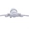 UDL-K110 40/E27/10M IP65 WHITE BELT-LIGHT Гирлянда Белт-лайт, 10м + 1,5м сетевой шнур. 40 патронов E27, шаг 25см. Белая. TM Uniel UL-00011809 - фото 80410