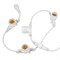 UDL-K110 40/E27/10M IP65 WHITE BELT-LIGHT Гирлянда Белт-лайт, 10м + 1,5м сетевой шнур. 40 патронов E27, шаг 25см. Белая. TM Uniel UL-00011809 - фото 80414