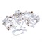 UDL-K110 40/E27/10M IP65 WHITE BELT-LIGHT Гирлянда Белт-лайт, 10м + 1,5м сетевой шнур. 40 патронов E27, шаг 25см. Белая. TM Uniel UL-00011809 - фото 80416