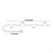UDL-K110 40/E27/10M IP65 WHITE BELT-LIGHT Гирлянда Белт-лайт, 10м + 1,5м сетевой шнур. 40 патронов E27, шаг 25см. Белая. TM Uniel UL-00011809 - фото 80417