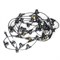 UDL-K120 200/E27/100M IP65 BLACK BELT-LIGHT Гирлянда Белт-лайт, 100 м + 1,5м сетевой шнур. 200 патронов E27, шаг 50см. Чёрная. TM Uniel. UL-00006479 - фото 80430