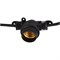 UDL-K120 200/E27/100M IP65 BLACK BELT-LIGHT Гирлянда Белт-лайт, 100 м + 1,5м сетевой шнур. 200 патронов E27, шаг 50см. Чёрная. TM Uniel. UL-00006479 - фото 80434