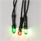 UDL-S0500-100/DGA MULTI IP20 MINI Гирлянда с контроллером, 5м. 100 миниламп накаливания. Разноцветный свет. Провод зеленый. TM Uniel. UL-00002388 - фото 80477