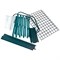 UGH-R20 H160 GREEN/WHITE Парник-стеллаж для рассады, 4 полки, 70x50x160см. Металлическая труба в ПВХ, цвет зеленый. Тент из армированного полиэтилена 135г/м2, цвет сетки белый. TM ФитоЛето UL-00011685 - фото 81164