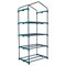 UGH-R20 H160 GREEN/WHITE Парник-стеллаж для рассады, 4 полки, 70x50x160см. Металлическая труба в ПВХ, цвет зеленый. Тент из армированного полиэтилена 135г/м2, цвет сетки белый. TM ФитоЛето UL-00011685 - фото 81167