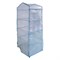 UGH-R20 H160 GREEN/WHITE Парник-стеллаж для рассады, 4 полки, 70x50x160см. Металлическая труба в ПВХ, цвет зеленый. Тент из армированного полиэтилена 135г/м2, цвет сетки белый. TM ФитоЛето UL-00011685 - фото 81172