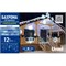 ULD-B12006-195/TTK WH IP44 Бахрома светодиодная с эффектом мерцания, 12м. Соединяемая. 195 светодиодов. Белый свет. Провод прозрачный. ТМ Uniel UL-00014165 - фото 82049