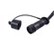 ULD-B5007-300/TBK MULTI IP67 Бахрома светодиодная с эффектом мерцания, 5м. Соединяемая. 300 светодиодов. Красный, желтый, синий, зеленый свет. Провод черный. TM Uniel UL-00013132 - фото 82490