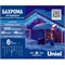 ULD-B6007-200/STK BLUE IP44 Бахрома светодиодная со статическим свечением, 6м. Соединяемая. 200 светодиодов. Синий свет. Провод прозрачный. ТМ Uniel UL-00010891 - фото 82542