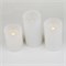 ULD-F050 WARM WHITE CANDLE SET3 Фигура светодиодная «Свеча» на батарейках 2АА (не в/к), в составе набора из 3 штук. 1 светодиод. Теплый белый свет. TM Uniel UL-00007256 - фото 83138