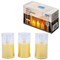 ULD-F064 WW CANDLE SET3 Фигура светодиодная «Свеча» на батарейках LR44 (в/к), в составе набора из 3 штук. 1 светодиод. Теплый белый свет. TM Uniel UL-00012456 - фото 83189