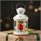 ULD-L1220-010/DTB/RGB WHITE Фонарь со светодиодной гирляндой внутри, на батарейке (не в/к). 10 светодиодов. RGB свет. Режим мигания. Белый корпус. TM Uniel. UL-00005490 - фото 83404