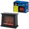 ULD-L2821-005/DNC/RED BLACK FIREPLACE Светильник светодиодный «Камин» с эффектом пламени, питание от батареек 3АА (не в/к) или USB (в/к), 28х21см. 5 светодиодов. Корпус черный. TM Uniel UL-00011316 - фото 83420