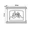 ULD-L2821-005/DNC/RED BLACK FIREPLACE Светильник светодиодный «Камин» с эффектом пламени, питание от батареек 3АА (не в/к) или USB (в/к), 28х21см. 5 светодиодов. Корпус черный. TM Uniel UL-00011316 - фото 83433