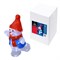 ULD-M2234-040/STA WHITE IP20 SNOWMAN-2 Фигура светодиодная «Снеговик-2», 30*35см, 40 светодиодов. Белый свет. Провод прозрачный. TM Uniel 11030 - фото 83443