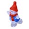 ULD-M2234-040/STA WHITE IP20 SNOWMAN-2 Фигура светодиодная «Снеговик-2», 30*35см, 40 светодиодов. Белый свет. Провод прозрачный. TM Uniel 11030 - фото 83445