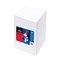 ULD-M2234-040/STA WHITE IP20 SNOWMAN-2 Фигура светодиодная «Снеговик-2», 30*35см, 40 светодиодов. Белый свет. Провод прозрачный. TM Uniel 11030 - фото 83447
