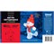 ULD-M2234-040/STA WHITE IP20 SNOWMAN-2 Фигура светодиодная «Снеговик-2», 30*35см, 40 светодиодов. Белый свет. Провод прозрачный. TM Uniel 11030 - фото 83448