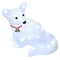 ULD-M3225-032/STA WHITE IP20 FOX Фигура светодиодная «Лисенок», 33*25см, 32 светодиода. Белый свет. Провод прозрачный. TM Uniel 09559 - фото 83459