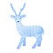 ULD-M6393-200/STA WHITE IP20 DEER-1 Фигура светодиодная «Олень-1», 72*97см, 200 светодиодов. Белый свет. Провод прозрачный. TM Uniel 11036 - фото 83477
