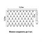 ULD-N1515-96/STK WHITE IP44 Сетка светодиодная со статическим свечением, 1,5х1,5м. Соединяемая. 96 светодиодов. Белый свет. Провод прозрачный. TM Uniel UL-00007220 - фото 83489