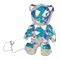 ULD-R504 USB/RGB BEAR Светильник декоративный «Мишка», с USB проводом. 80 светодиодов. RGB свет. Цвет корпуса радужный. TM Uniel UL-00011054 - фото 83561