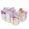 ULD-R509 USB GIFTBOX SET Светильник декоративный «Коробки с подарками», с USB проводом. Набор из 3штук. 300 светодиодов. Белый свет. Цвет корпуса радужный. TM Uniel UL-00012218 - фото 83604