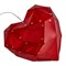 ULD-R511 3АА RED HEART Светильник декоративный «Красное сердце», на батарейках 3AA (не в/к). 100 светодиодов. Белый свет. Цвет корпуса красный. TM Uniel UL-00012221 - фото 83620