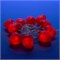 ULD-S0400-010/STB/2AA RED IP20 STRAWBERRY Гирлянда светодиодная на батарейках 2AA (не в/к), «Клубника», 4м. 10 светодиодов. Красный свет. Провод прозрачный. TM Uniel. UL-00003394 - фото 83795