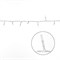 ULD-S0500-100/DTA MULTI IP20 CRYSTAL Гирлянда светодиодная, 5м. 100 светодиодов. Разноцветный свет. Провод прозрачный. TM Uniel. UL-00003948 - фото 83920