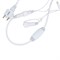 ULD-S1000-120/SWK WHITE IP67 Гирлянда светодиодная со статическим свечением, 10м. Соединяемая.120 светодиодов. Белый свет. Провод белый. ТМ Uniel UL-00007204 - фото 84269