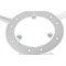 ULE-Q930-42W/4000K IP40 CLEAR Светильник-модуль светодиодный с драйвером, 220В, диаметр 265мм. Белый свет (4000K). Угол 160градусов. TM Volpe UL-00010962 - фото 84752