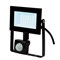ULF-F62-30W/6500K SENSOR IP54 200-240В BLACK Прожектор светодиодный с датчиком движения и освещенности. Дневной свет (6500K). Корпус черный. TM Uniel UL-00007125 - фото 84928
