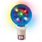 ULI-Q309 1,5W/RGB ДИСКО ШАР 3D Светодиодный светильник. Свечение 3D звёзды. Вилка 220В. Диаметр 8см. ТМ Volpe. UL-00002762 - фото 85795