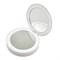 ULK-F70 2AAA WHITE Зеркало карманное с подсветкой (1Х+2Х). На батарейках 2AАА (не в/к). Белый. ТМ Uniel UL-00007510 - фото 85917