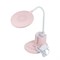 ULM-D150 15W/3000-6500K/DIM PINK Светильник настольный светодиодный с подставкой под телефон и канцелярские принадлежности. С ночной подсветкой. Сенсорный выключатель. Диммер. Розовый. TM Uniel UL-00011293 - фото 86069