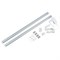ULM-F45-2x6W/4500K IP20 SILVER Светильники светодиодные для мебели, набор из 2-х шт. Механический выключатель. 600*25*8мм. 2*500Lm. ТМ Uniel UL-00008280 - фото 86368