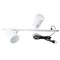ULM-T600 2х6W/4500K/DIM WHITE Торшер напольный светодиодный, 2х6W. Сенсорный выключатель. Диммер. Белый. ТМ Uniel UL-00010175 - фото 86613