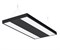 ULO-K16B 2x16W/4000K/L50 5W/RGB IP44 BLACK Светильник линейный светодиодный подвесной с фоновой подсветкой. Белый свет (4000К). Алюминий. Цвет черный. TM Uniel UL-00012595 - фото 87050