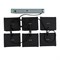 ULP-1010 42W/4000К IP40 GRILYATO BLACK KIT06 Светильники светодиодные потолочные встраиваемые, комплект из 6 штук. Белый свет (4000K). 5208Лм. Для ячеек 100x100мм. Корпус черный. В комплекте с и/п. ТМ Uniel UL-00008958 - фото 87806
