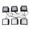 ULP-1010 42W/4000К IP40 GRILYATO BLACK KIT06 Светильники светодиодные потолочные встраиваемые, комплект из 6 штук. Белый свет (4000K). 5208Лм. Для ячеек 100x100мм. Корпус черный. В комплекте с и/п. ТМ Uniel UL-00008958 - фото 87807