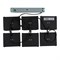 ULP-1010 42W/4000К IP40 GRILYATO OPAL BLACK KIT06 Светильники светодиодные потолочные встраиваемые, комплект из 6 штук. Белый свет (4000K). 4728Лм. Для ячеек 100x100мм. Корпус черный. С и/п. ТМ Uniel UL-00012447 - фото 87813