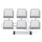 ULP-1010-42W/4000K IP54 GRILYATO OPAL WHITE KIT06 Светильники светодиодные потолочные встраиваемые, комплект из 6 штук. Белый свет (4000K). 3780Лм. Для ячеек 100x100мм. Корпус белый. В комплекте с и/п. ТМ Uniel UL-00012835 - фото 87918